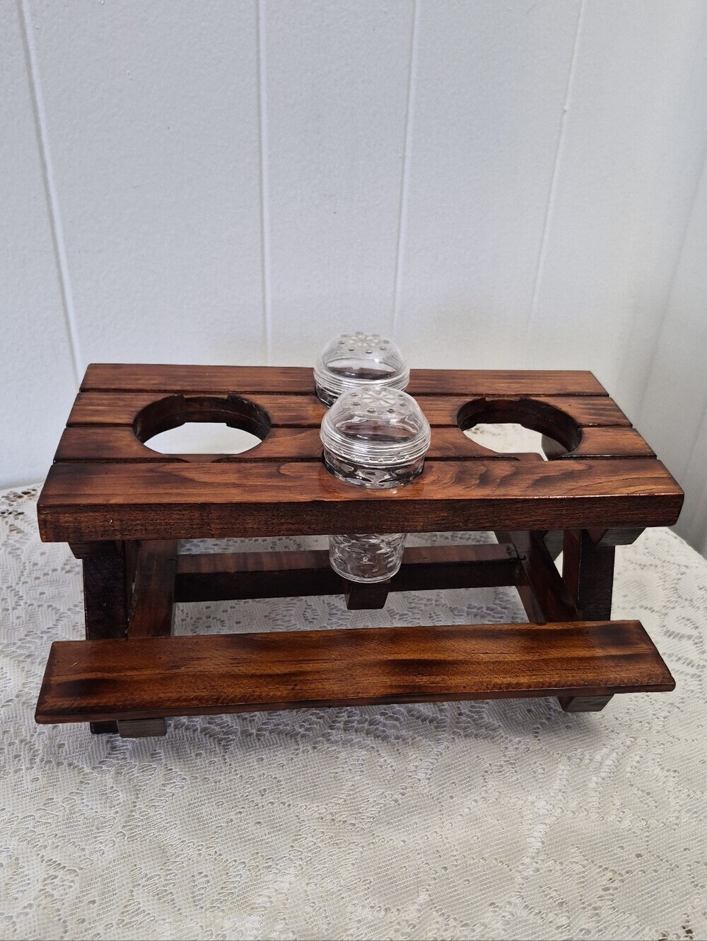 Picnic Table Condiment Holder - Picture 2 of 9